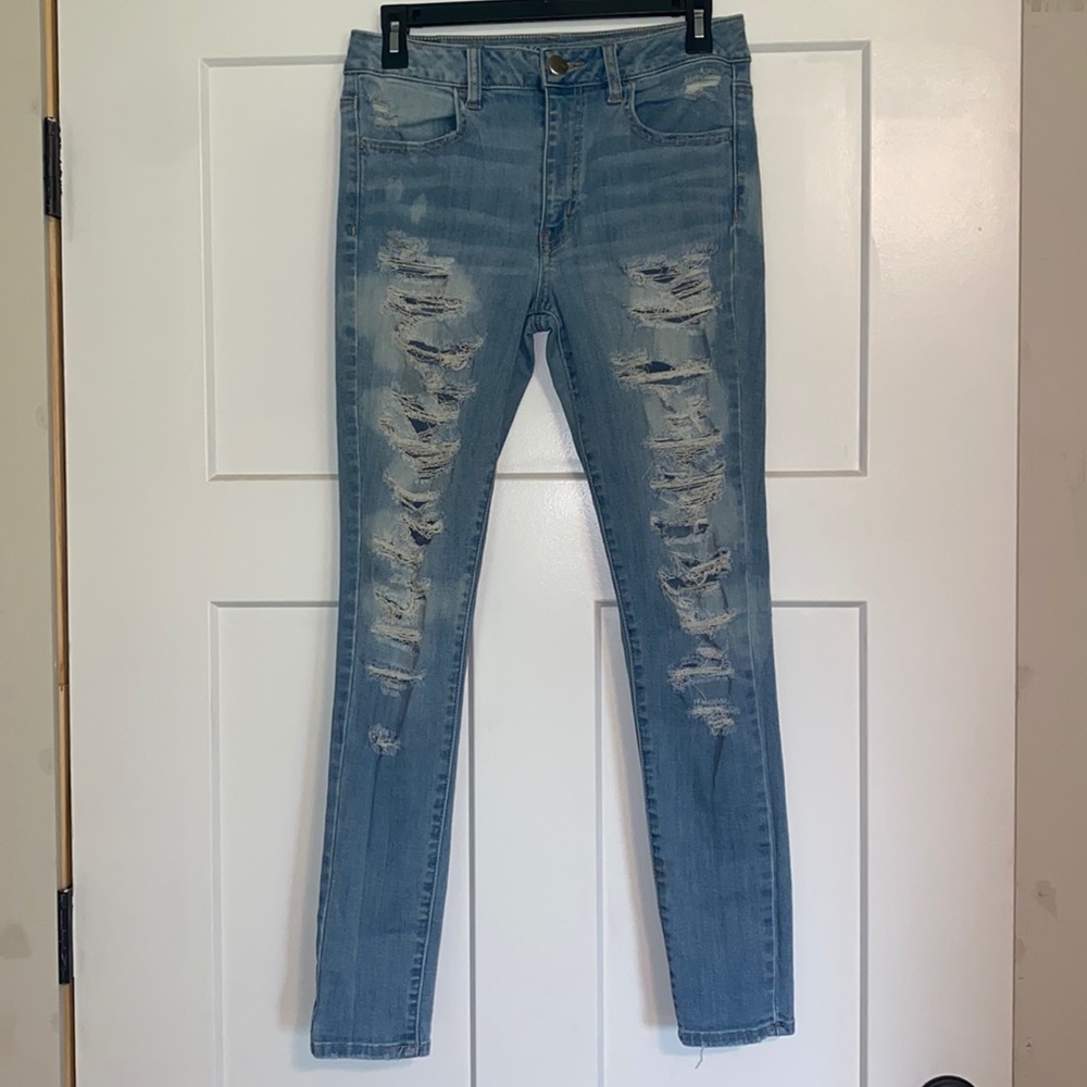 American eagle hi rise jegging